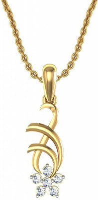 

Avsar 14kt Swarovski Crystal Yellow Gold Pendant