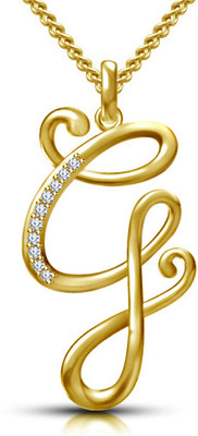 21 Off On Kirati G Initial Letter Gold Plated Cubic Zirconia Silver Pendant On Flipkart Paisawapas Com 21 Off On Kirati G Initial Letter Gold Plated Cubic Zirconia Silver Pendant On Flipkart Paisawapas Com