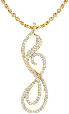 

Jewels5 Aloki 14kt Diamond Yellow Gold Pendant