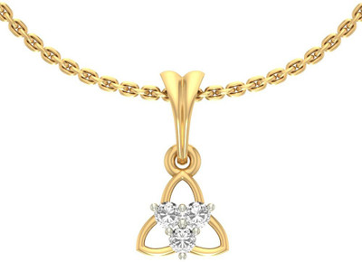 

Jewels5 Lashay 14kt Diamond Yellow Gold Pendant