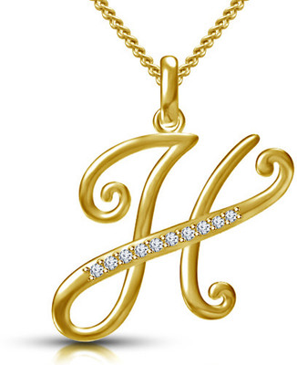 OFF on Kirati Initial 'H' Letter Gold 