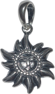 

Kataria Jewellers Sun God Silver Pendant