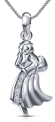 

Vorra Fashion Zodiac Platinum Cubic Zirconia Sterling Silver Pendant