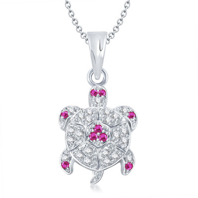 

Amaal Tortoise Dhanvarsha Pendant For Girls ,Women Alloy Pendant