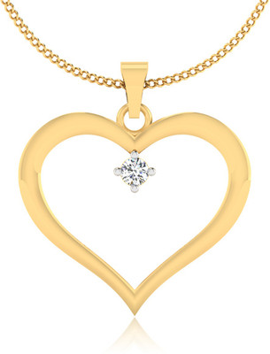 45% OFF on IskiUski Proclivity Heart 14kt Diamond Yellow Gold Pendant 45% OFF on IskiUski Proclivity Heart 14kt Diamond Yellow Gold Pendant