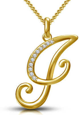 OFF on Kirati Initial 'J' Letter 14K 