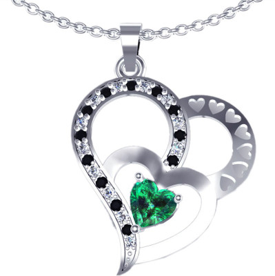 53% OFF on Suvarnadeep Rossy Rhodium Sterling Silver Pendant 53% OFF on Suvarnadeep Rossy Rhodium Sterling Silver Pendant