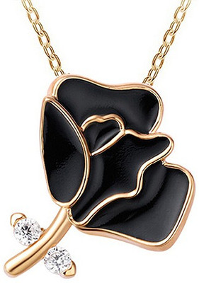 

Silver Shoppee Blooming Joy Gold-plated Alloy Pendant