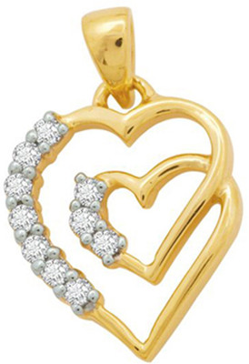 

Kiara Jewellery Rhodium Cubic Zirconia Sterling Silver Pendant