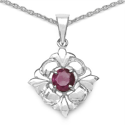 Johareez Rhodium Silver Pendant