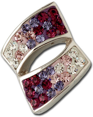 34% OFF on Exxotic Jewelz Contemporary Rhodium Silver Pendant