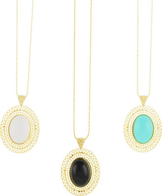 

Aaishwarya Multicolor Long Pendant Neckpiece Combo (Set Of 3) Alloy Pendant