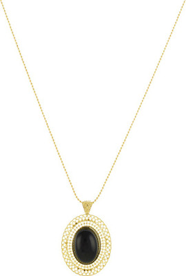 

Aaishwarya Black Long Pendant Neckpiece Alloy Pendant