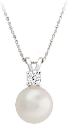 

AG Jewellery Real Diamond Fashion AGSP0174 Rhodium Diamond Sterling Silver Pendant