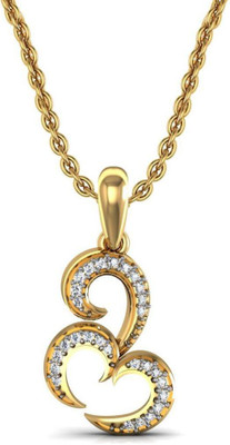 

Avsar Om 18kt Diamond Yellow Gold Pendant