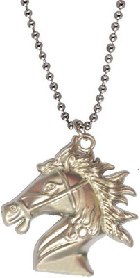 

Men Style Horse Head Alloy Pendant Set