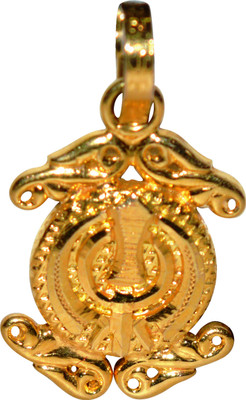 

Kataria Jewellers The Akal Purakh Khanda Guru Nanak Sikh 22kt Yellow Gold Pendant(Yellow Gold Plated)