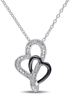 

Kiara Jewellery Rhodium Swarovski Zirconia Silver Pendant