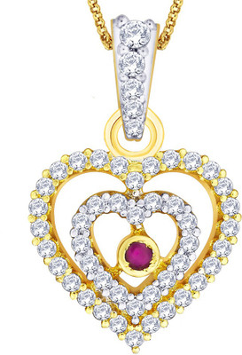 78% OFF on PEORA Love Forever Gold-plated Alloy Pendant