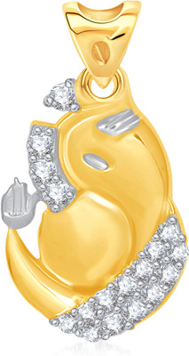 

VK Jewels Eshanputra Gold-plated Cubic Zirconia Alloy Pendant