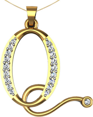 31% OFF on Suvam Jewels Gold-plated Zircon Sterling Silver Pendant
