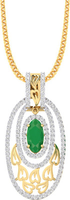 

Pooja & Sonam Rhodium Cubic Zirconia Silver Pendant