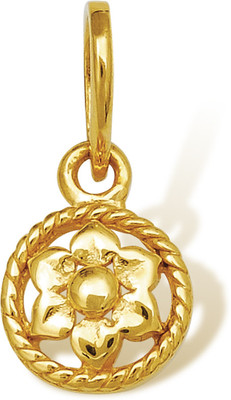 Nishtaa Yellow Gold Pendant