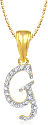 

Amaal 'G' Alphabet PendantFor Women And Men Alloy Pendant