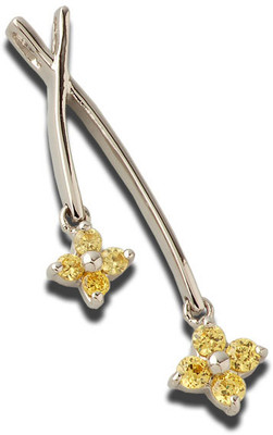 40% OFF on Exxotic Jewelz Designer Trendy Rhodium Silver Pendant