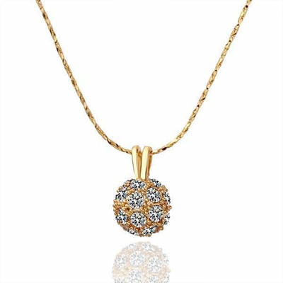 

Aaishwarya Stylish Crystal ball charm Alloy Pendant