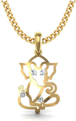 

Avsar 14kt Swarovski Crystal Yellow Gold Pendant