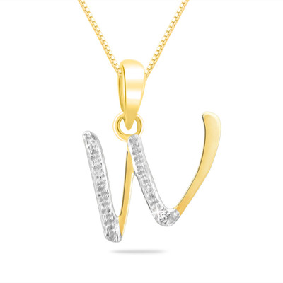 28% OFF on Sparkles Diamond Yellow Gold Pendant