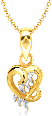 86% OFF on VK Jewels Angelic Heart Shape Yellow Gold Cubic Zirconia Alloy Pendant 86% OFF on VK Jewels Angelic Heart Shape Yellow Gold Cubic Zirconia Alloy Pendant