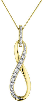 AG Jewellery Kavya Diamond Sterling Silver Pendant