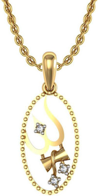

Avsar Om 18kt Diamond Yellow Gold Pendant