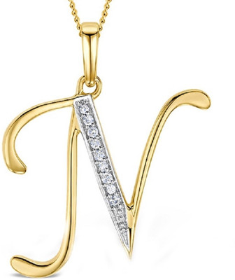 31% OFF on Suvam Jewels Yellow Gold Sterling Silver Pendant