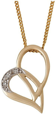 

Kataria Jewellers American Diamonds 92.5 BIS Hallmarked Silver Pendant