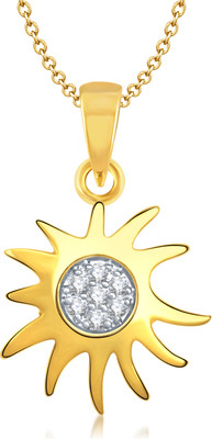 85% OFF on VK Jewels Sun Inspired Yellow Gold Cubic Zirconia Alloy Pendant 85% OFF on VK Jewels Sun Inspired Yellow Gold Cubic Zirconia Alloy Pendant