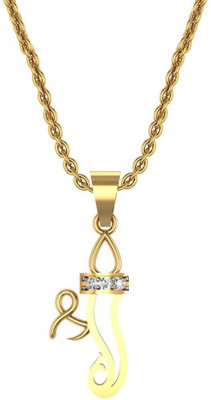 

Avsar 14kt Swarovski Crystal Yellow Gold Pendant