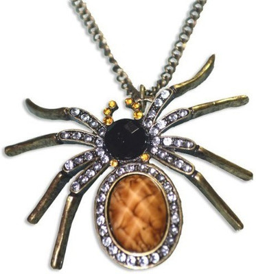 

Girlz! Crystal Retro Spider Alloy Pendant