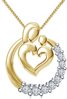 

Vorra Fashion Love Forever Platinum Cubic Zirconia Sterling Silver Pendant