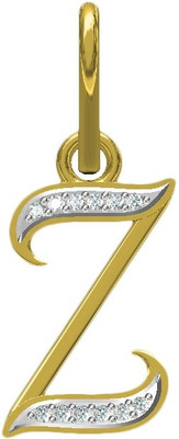 

Kataria Jewellers Letter Z 14Kt BIS Hallmarked Gold Alphabet Initial Yellow Gold Plated 14kt Yellow Gold Pendant