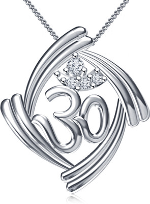 Platinum shop om pendant