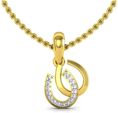 

Avsar 14kt Swarovski Crystal Yellow Gold Pendant
