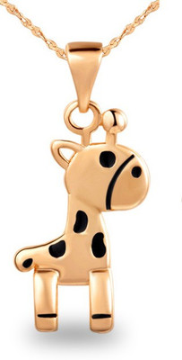 

Silver Shoppee Hippophile Gold-plated Alloy Pendant