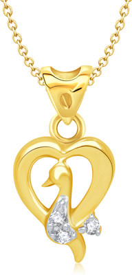 87% OFF on Vina Fashion Jewellery Yellow Gold Alloy Pendant