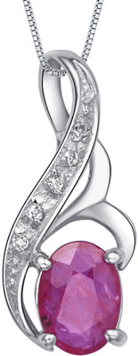 

Kiara Jewellery Silver Cubic Zirconia Sterling Silver Pendant