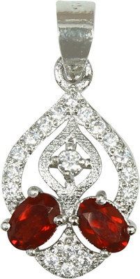 

Angel Jewels Silver Garnet Silver Pendant