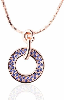 Aaishwarya Gold-plated Crystal Alloy Pendant