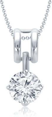 Amaal Solitaire Fancy Pendant For Girls ,Women Alloy Pendant